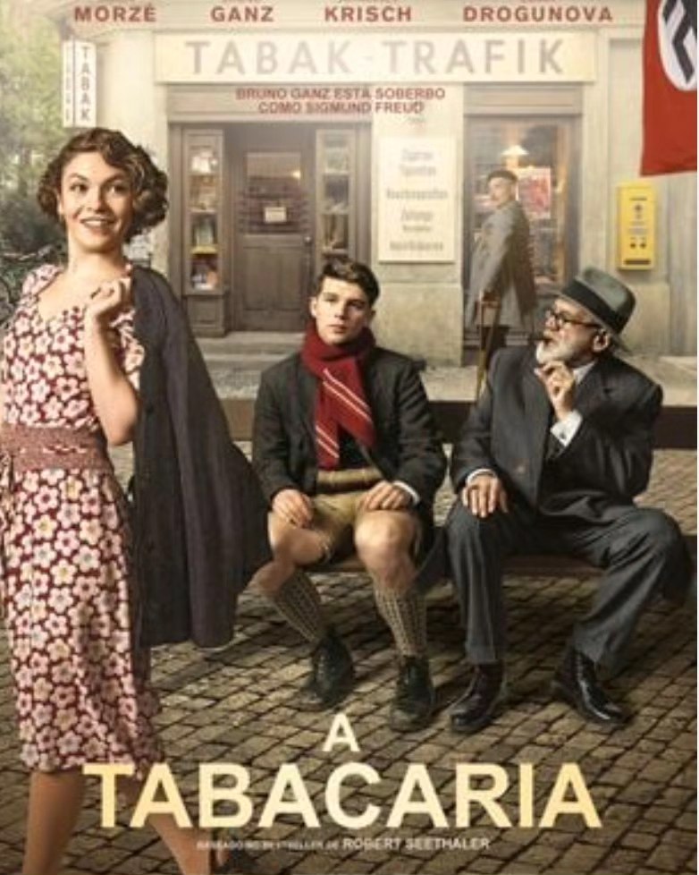 Capa da análise A tabacaria, sobre Assim caminha Édipo