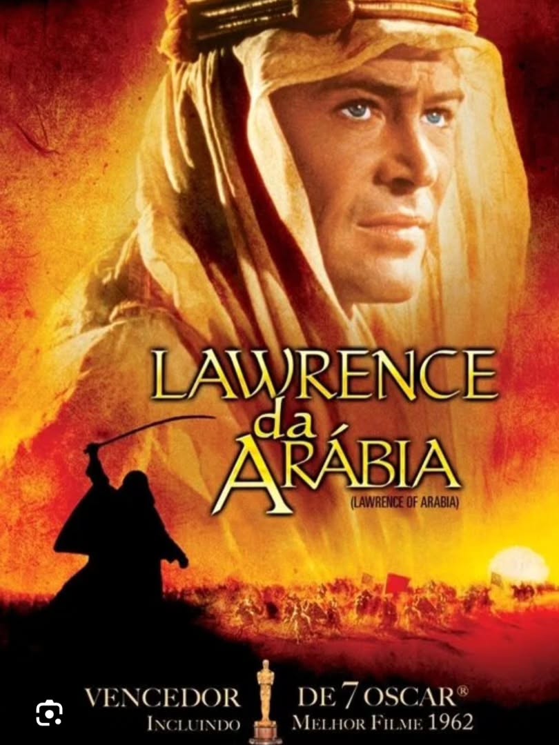 Capa da análise Lawrence da Arábia, sobre linguagem oniroide